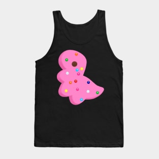 cute dino cookie Tank Top